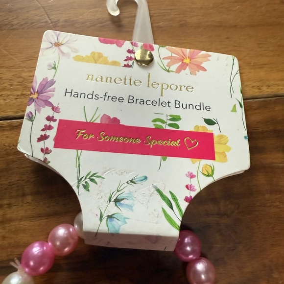 Nanette Lepore Pink Key & Card Holder Set - Picture 3 of 6